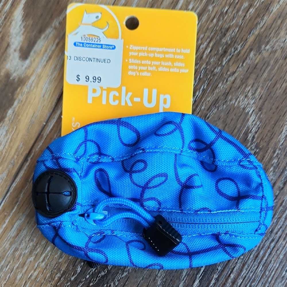 NWT Dog Poop Bag Holder Blue